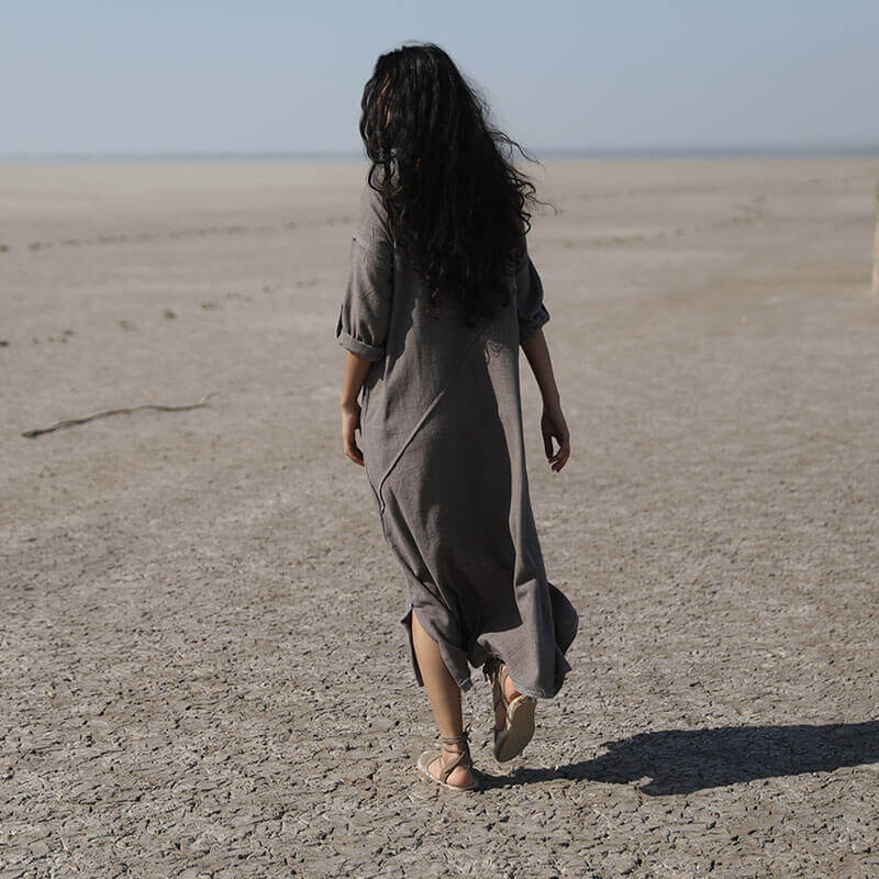 Desert Tunic Charcoal