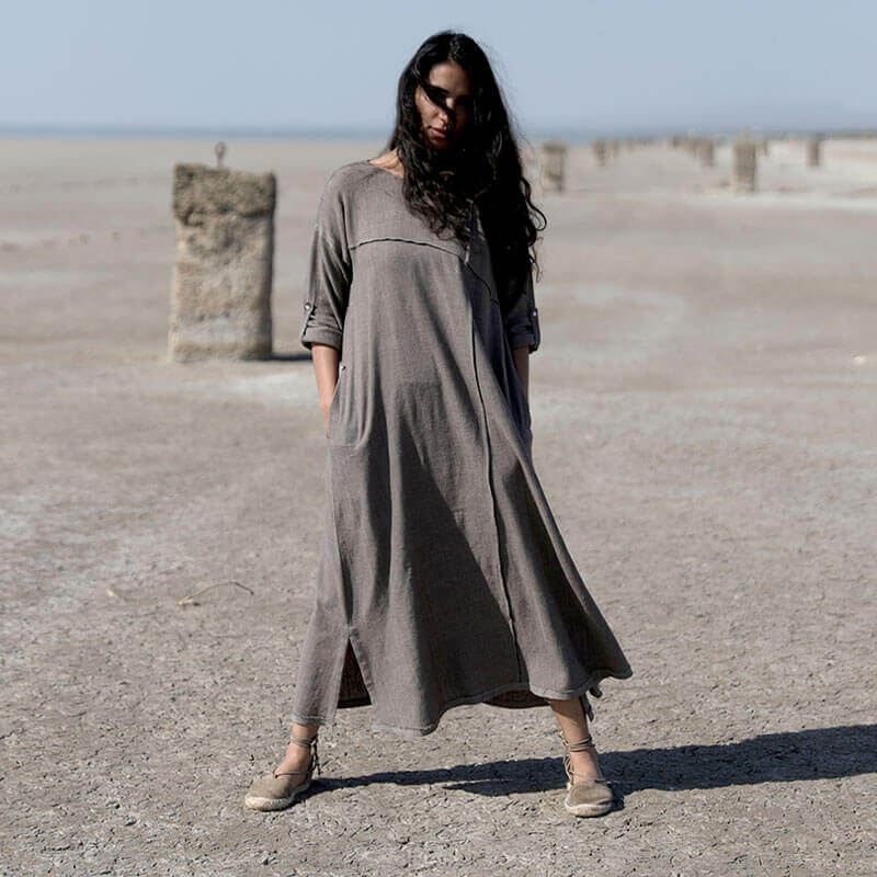 Desert Tunic Charcoal
