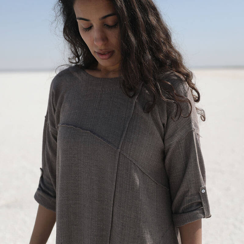 Desert Tunic Charcoal