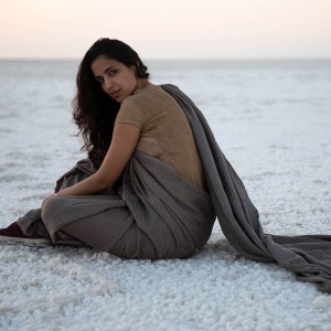 Nasreen Sari Charcoal