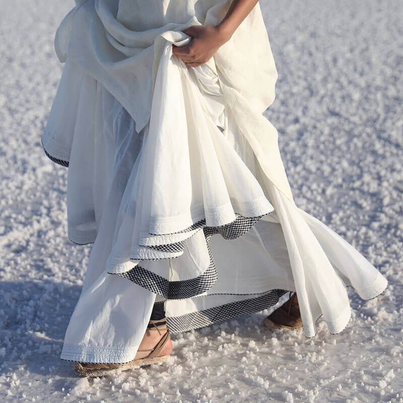Shepherd Skirt Ivory