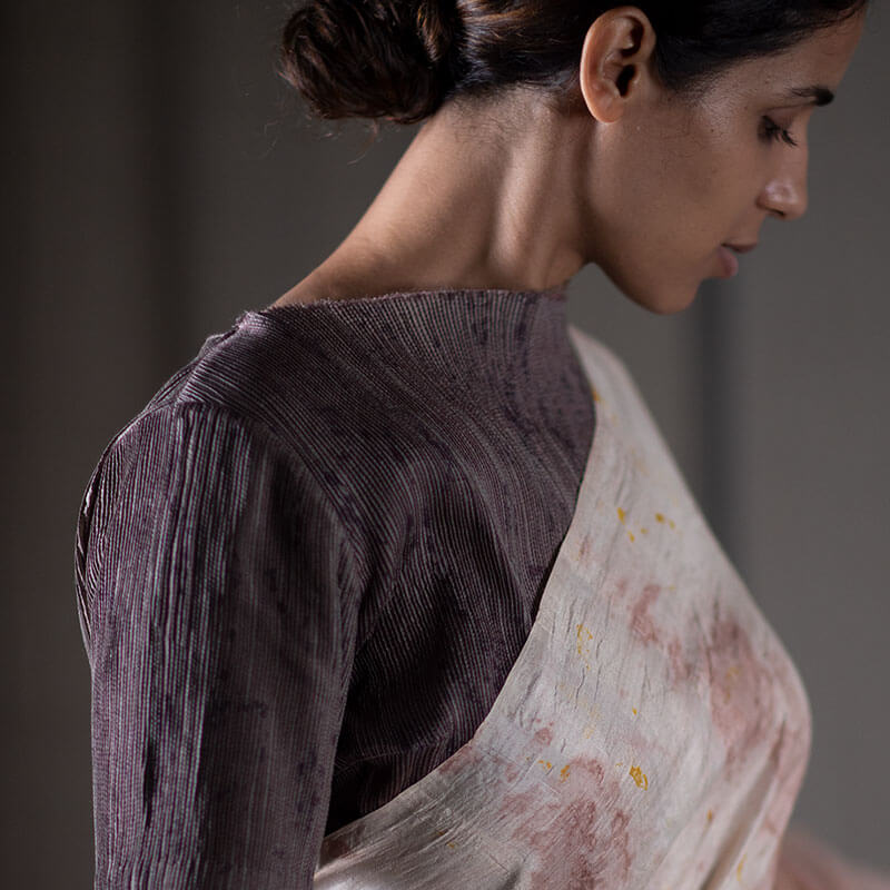 Pin Tuck Top Mushroom