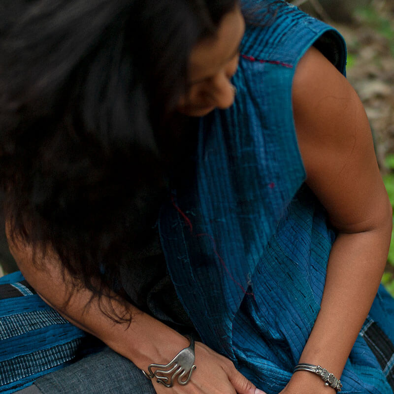 Chindi Jacket Indigo