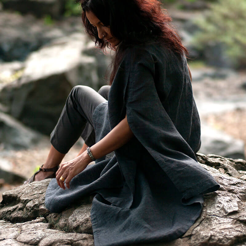 Starflair Tunic Charcoal