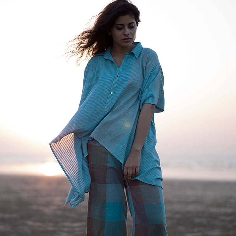 Lazy Shirt Powder Blue