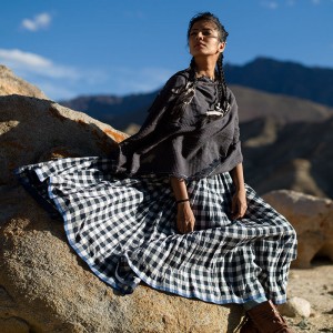 Frida Skirt Checks