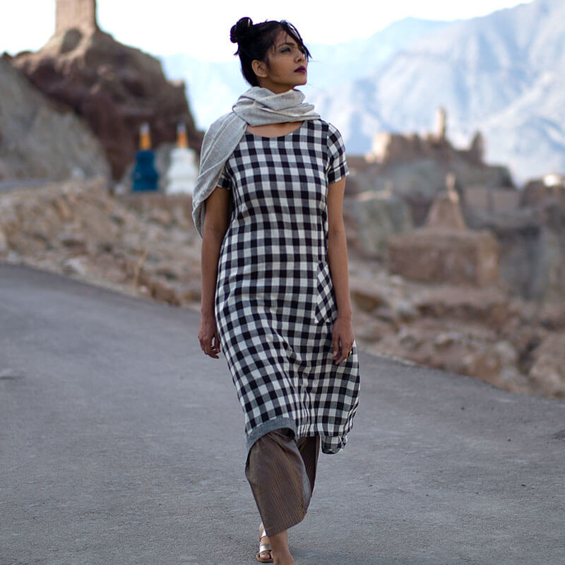Monastery Tunic Checks