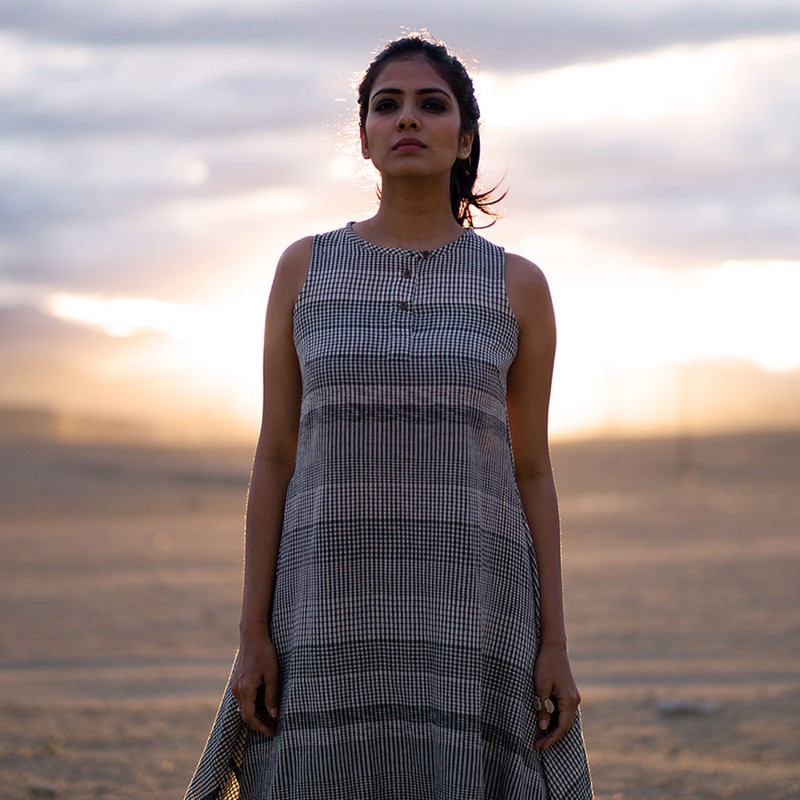 Sunset Tunic Checks