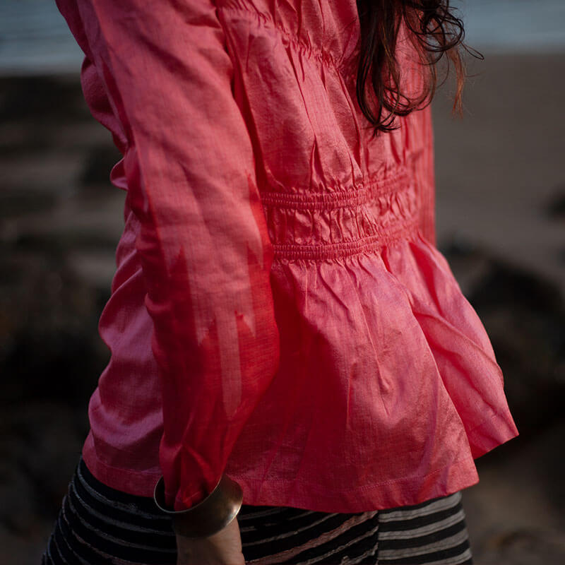 Knotted Shirt Neon