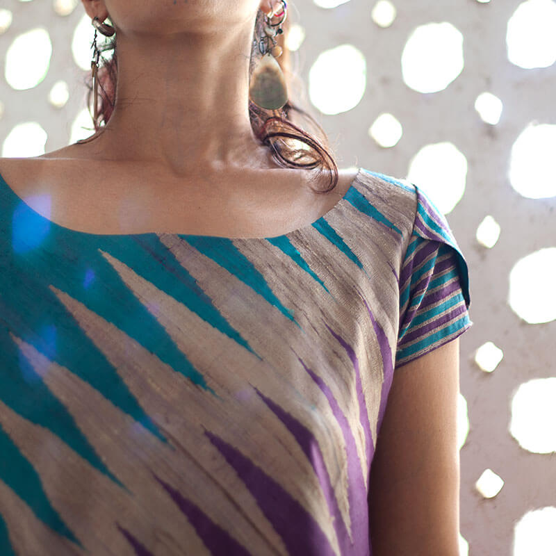 Tulip Tunic Aqua