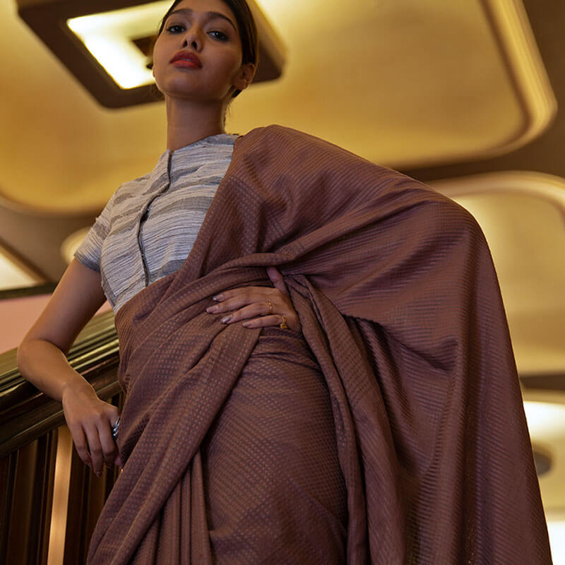 Nasreen Sari Cinnamon
