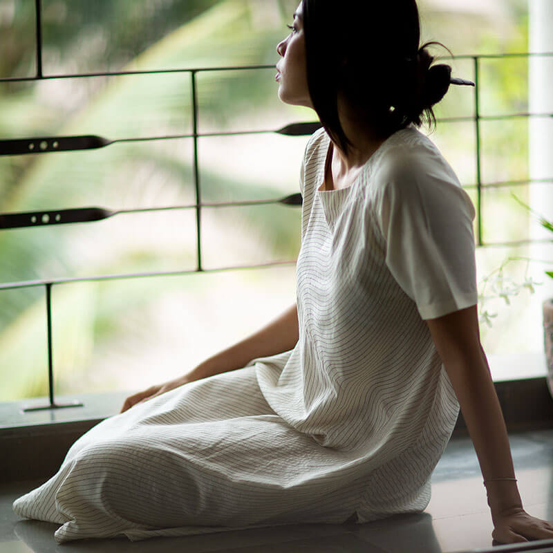 Waves Tunic Ivory